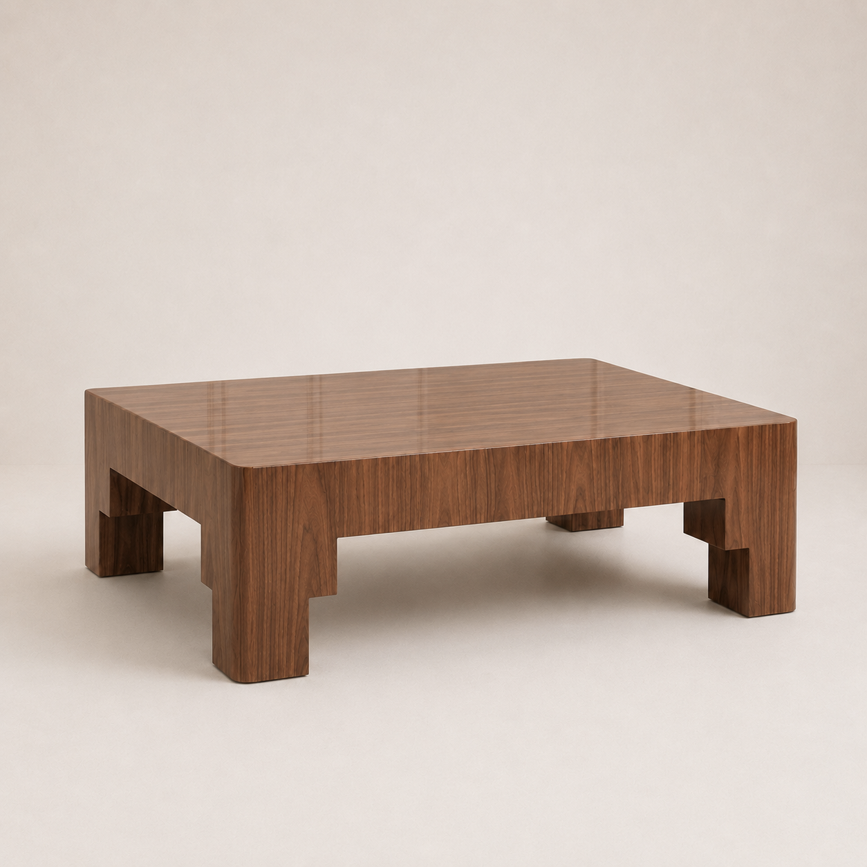 adrian coffee table walnut background