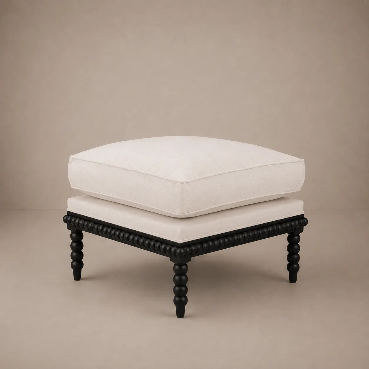 bobby ottoman white background result