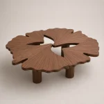 ginkgo matte walnut background result