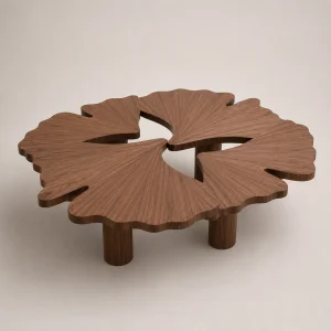 ginkgo matte walnut background result