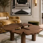 ginkgo matte walnut showroom result