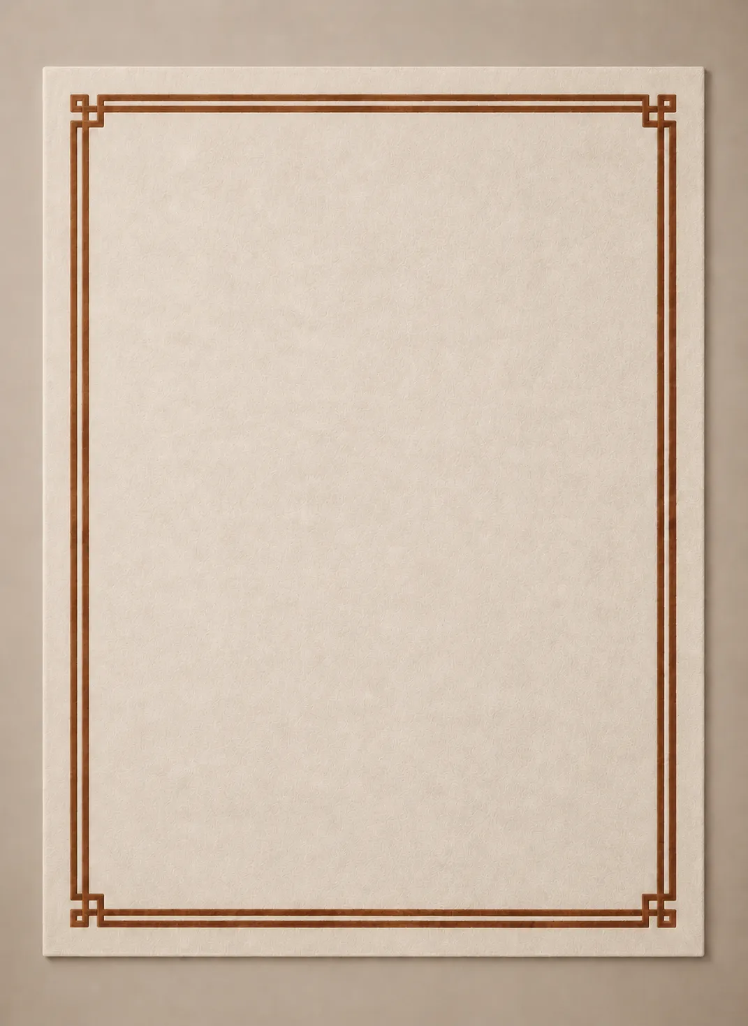 greek key caramel background result