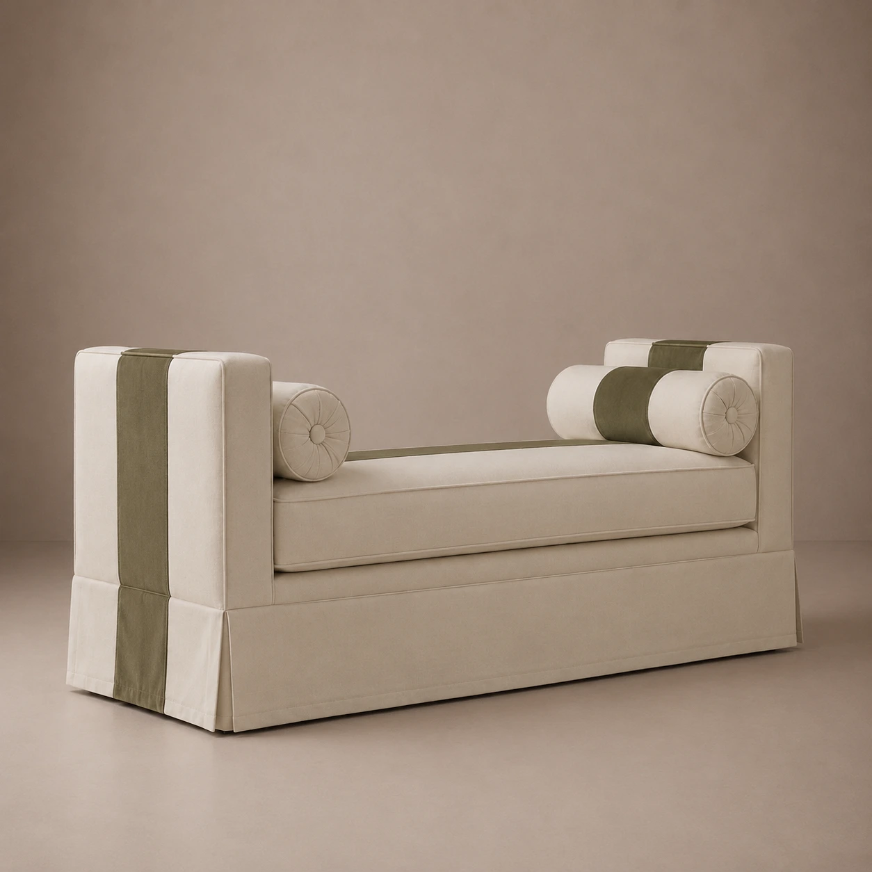 julian seat bench easy linen color block