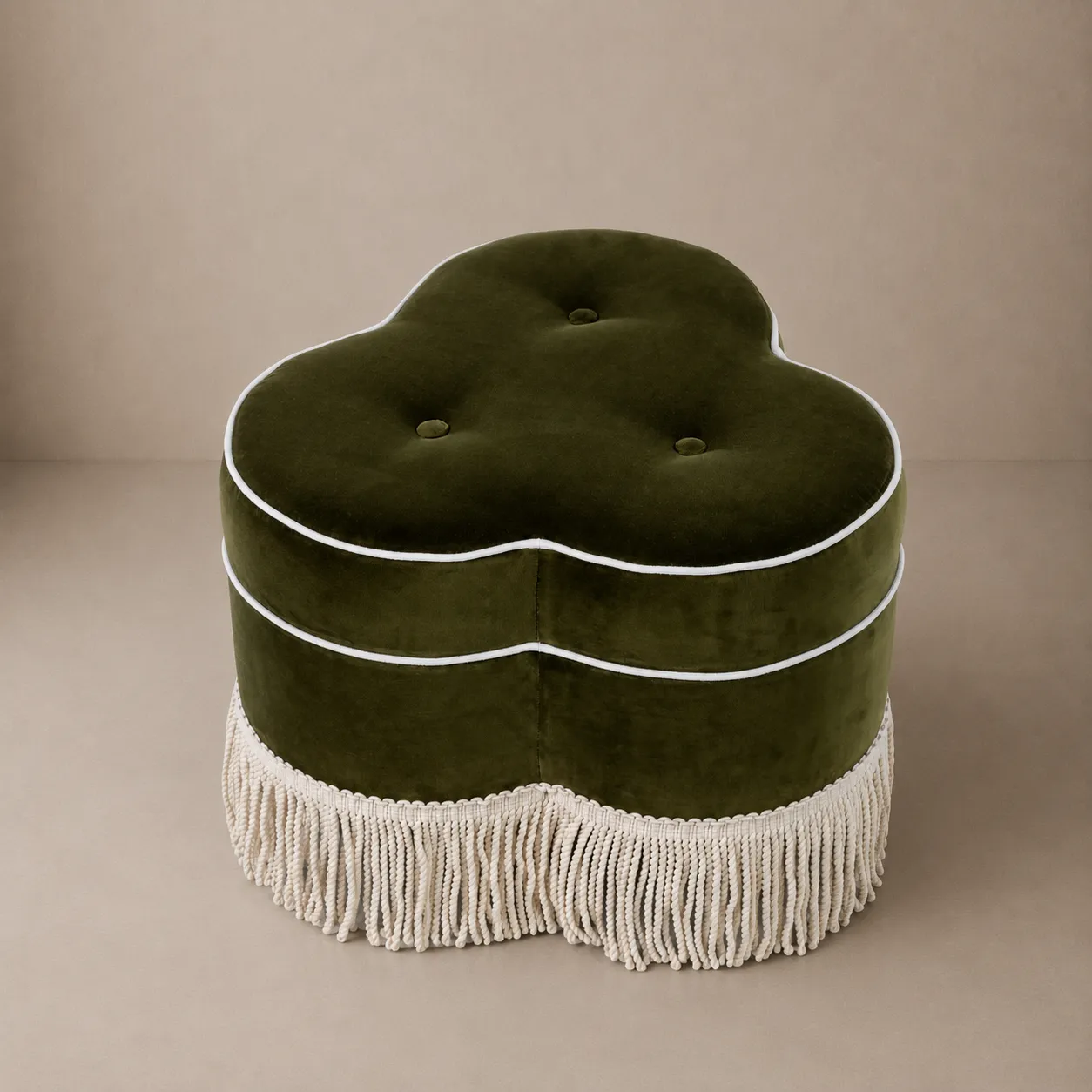lucky pouf safari green background result