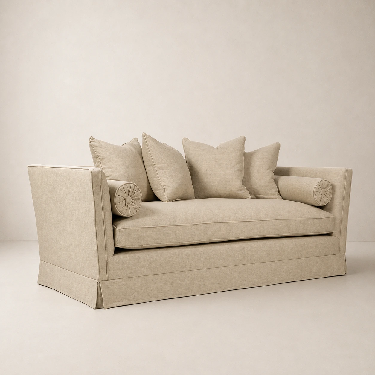 steph sofa khaki background