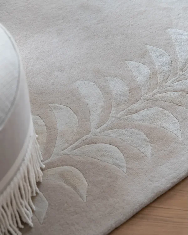 trellis rug creme result